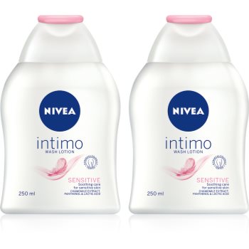 NIVEA Intimo Sensitive emulsie pentru igiena intima ambalaj economic - imagine 2